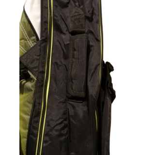 Große Tennisbeutel Tecnifibre Grün & schwarz