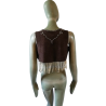 Lederen bustier Maliparmi Je01