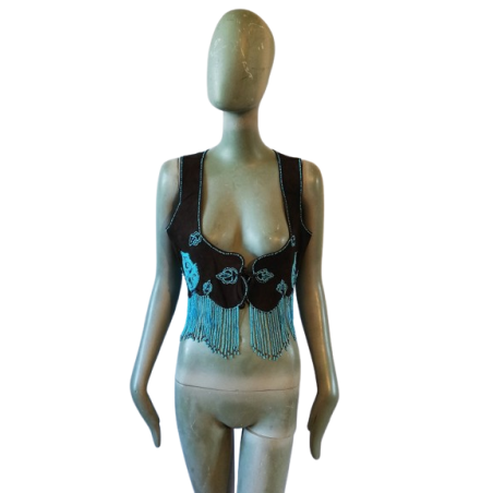 Bustier de cuero Maliparmi Je01