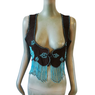 Lederen bustier Maliparmi Je01