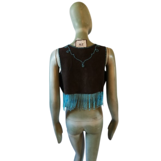Bustier in pelle Maliparmi Je01