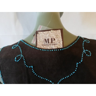 Bustier in pelle Maliparmi Je01