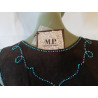 Bustier de couro Maliparmi Je01