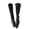 Bottes à Lacets MaliParmi Rétro Modèle St04 Marron