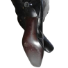 Botas de encaje retro Maliparmi modelo retro st04 marrón
