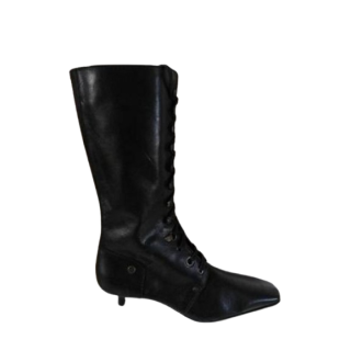 Bottes à Lacets MaliParmi Rétro Modèle St04 Marron
