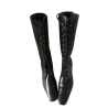 Bottes à Lacets MaliParmi Rétro Modèle St04 Marron