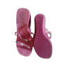 Sandálias compensadas saltos Baby Phat