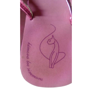 Sandálias compensadas saltos Baby Phat
