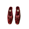 Maliparmi Mules Modelo SB89 Bordeaux
