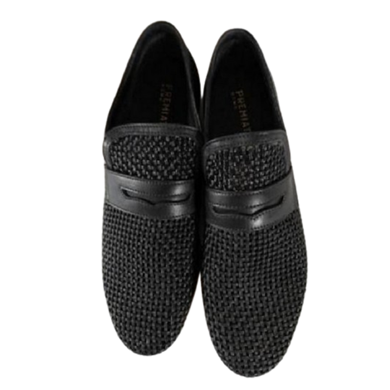 Par de mocassins Premiata Preto