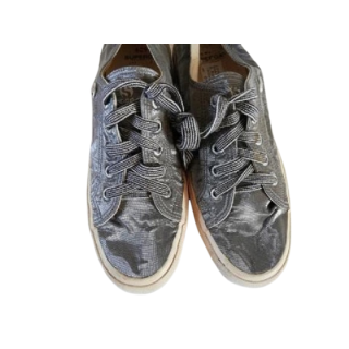Tênis Superga Lona de prata