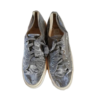 Tênis Superga Lona de prata