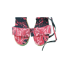 Sandalen met ingekleden hakken