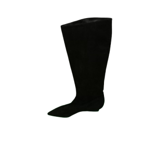 Botas de corteza de cuero de Helmut Lang