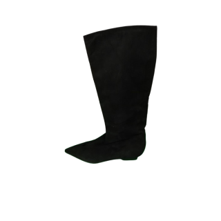 Botas de crosta de couro Helmut Lang