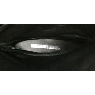Botas de crosta de couro Helmut Lang