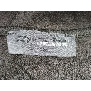 Maglione Oppio Jeans Collettore di donna vela nera