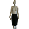 Falda Carella Artic de época negra. 016701