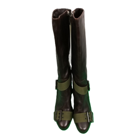 Bottes Rodolphe Menudier Boucles vertes