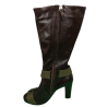 Bottes Rodolphe Menudier Boucles vertes