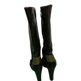 Bottes Rodolphe Menudier Boucles vertes
