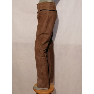 Lederen broek Dirk Bikkembergs