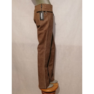 Lederen broek Dirk Bikkembergs