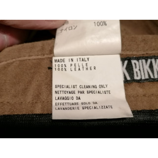 Lederen broek Dirk Bikkembergs