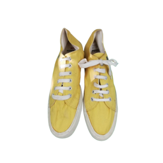 Tennis Superga Jaunes Style Toile