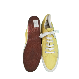 Tennis Superga Gelbe Leinwand