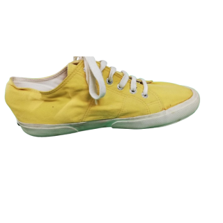 Tênis Superga Lona de estilo amarelo