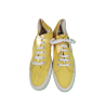 Tênis Superga Lona de estilo amarelo