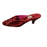 Mules Maliparmi Modèle SB91 Bordeaux