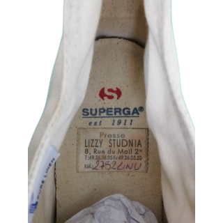 Estilo de Superga de Tenis 2752 Lino Pure