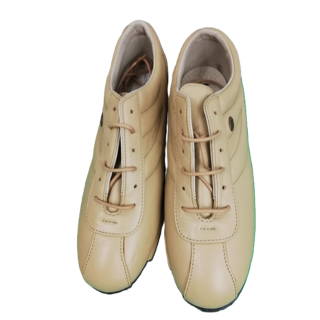 Tênis Superga Padrão de couro vintage